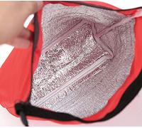 Lonnalee Sac Isotherme Repas Sac Isotherme Repas Enfant Hommes Femme Travail DéJeuner Panier Sac à Lunch Isolé Box Bag Bureau Sac ÉTanchelunch ImperméAble Garcon Fille (Rouge)