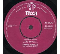 LONNIE DONEGAN Tom Dooley / Rock O' My Soul UK 7" 45