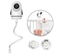 Lonnky Support de Moniteur pour bébé, vis de 6,35 mm, Compatible avec HelloBaby, Babystar, Vtech, Nanit, Motorola, stabilité sécurisée, flexibilité réglable, Construction Durable