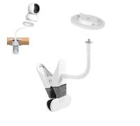 Lonnky Support flexible à clip pour appareils photo TP-Link Tapo C200/C210/C220/C230, support de serrage réglable en col de cygne de 15 cm pour la sécurité intérieure et extérieure et l'utilisation