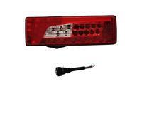 LONPEXDT Feu arrière Feu Arrière Camion À LED 24 V, 1 Pièce, Droit Ou Gauche, 2241860 2241859, Adapté Pour Scania G400 G450 P500 R500 feux arrière(1PC LH with plug)