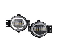 LONPEXDT Feux Antibrouillard LED Avec Œil D'ange Étanches 12 V Pour Dodge Pour Ram 1500 2002-2008 2500/3500 2003-2009 Pour Durango Truck 2004-2006 Feux Antibrouillard(Fog with Angel Eye)