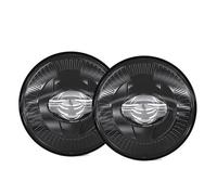 LONPEXDT Feux antibrouillard Pour Chevrolet Pour Banlieue Pour Tahoe 2007 2008 2009 2010 2011 2012 2013 2 Pièces Feu Antibrouillard LED Lampe De Conduite(2PCS Black)