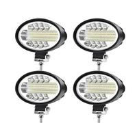 LONPEXDT Feux antibrouillard Pour Grue Minière Camion À Benne Basculante Chariot Élévateur ATV Projecteur LED Tracteur Ovale Lampe Travail 5 Pouces Voiture Phare Cabine(4pc)