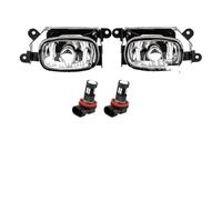 LONPEXDT Phares Antibrouillard À LED, Phares Halogènes, Pare-chocs Avant Pour Mitsubishi Pour Outlander 2003, 2004, 2005, 2006, 2007, Accessoires Voiture Feux Antibrouillard(LED L and R)