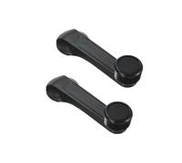 LONPEXDT Pour Civic 1984-2000 2 Pièces Poignée De Porte De Manivelle D'enrouleur De Fenêtre De Voiture Noire Durable, Mécanisme lève-vitre électrique