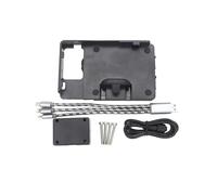 LONPEXDT Support Navigation GPS Support De Guidon Universel 22 Mm, GPS Noir Moto pour avec Pince(B)