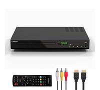 LONPOO Lecteur DVD Blu Ray LP-100,Dolby TrueHD,DTS-HD Master Audio | DTS-HD High-Resolution Audio,Full HD, Haute résolution 1080p,Lecture à partir d'un Disque Dur Externe, USB, Design Compact