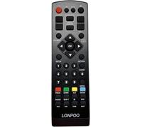 LONPOO LP-100 Télécommande de rechange pour lecteur Blu-ray Compatible avec tous les lecteurs Bluray (non compatible avec LP-099)