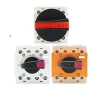 LONQ-40 Solar DC 4P 32A 1500V PV Switch-disconnector Rotating Handle Isolator Rotary Switch For Solar Distribution Box Din Rail NWPNLXEA(LONQ-40.I)