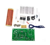 Lonrtesw 1 Ensemble Mini Kit de Bobine 15W Mini Musique Bobine Haut-Parleur Plasma Transmission Sans DC 15-24V Kits de Bricolage