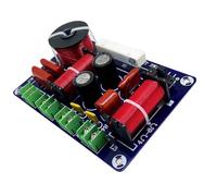 Lonrtesw 1 Pièce Diviseur Audio 3 Voies Haut Moyen Bas 5500HZ Diviseur Haute Basse Réglable HiFi Filtre Diviseur Haute Fidélité 250W