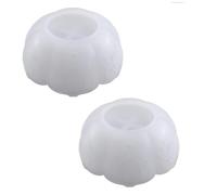 Lonrtesw 2 Pièces Moule en Résine de Plateau de Fleur, Moule en Silicone de Bol de Lotus pour Le Moulage de Résine Époxy, Moule en Béton de Résine pour Le Support de de Bricolage