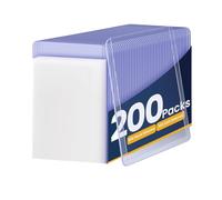 Lonrtesw 200 Paquets de Pochettes pour Cartes, Protections de Cartes de Baseball, Pochettes de Cartes à Collectionner pour Cartes de Baseball, Cartes de Football
