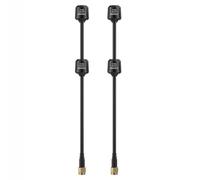 Lonrtesw 2PCS Momoda2 5.8G Antenne Double RHCP/LHCP SMA Double pour DIY RC FPV Drone Quadcopter Accessoires Freestyle LHCP