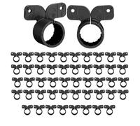 Lonrtesw 50 PCS pour les Pinces de Tubes PEX Pinces de Tuyau de Suspension Style Papillon pour PEX, Cuivre, Tuyau CPVC Prend en Charge 3/4 Pouces