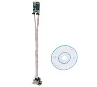 Lonrtesw Carte RéSeau Ethernet M.2 A + E Key 2.5G Carte RéSeau de ContrôLe Industriel RTL8125B Adaptateur RéSeau PCI Express