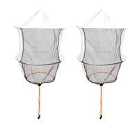 Lonrtesw Chapeau D'Apiculture Polyvalent en Tissu de Haute Qualité pour Apiculteurs, Voile Haute Définition 2 Pièces