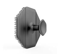 Lonrtesw Épurateur de en Silicone 2 Pièces, Brosse Nettoyante de Massage Du en Silicone Souple pour Nettoyer les Pores, Gris Foncé