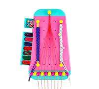 Lonrtesw Kit de Fabrication de pour Bracelets D'Amitié pour Filles, Kit de Fabrication de Bracelets d'art et D'Artisanat, Jouet de de Simulation, Cadeau Rose