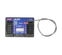 Lonrtesw P10F 10ch Mini Récepteur avec Support de Rétroaction de Tension Sortie du Signal PPM avec/sans Gyroscope pour Le Bateau RC sans Gyroscope