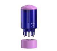 Lonrtesw Peigne Liquide Applicateur de Cuir Chevelu pour le Traitement Du Cuir Chevelu, Essentielle, Guide Liquide, Masseur, Peigne pour la Croissance des Cheveux, Violet