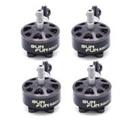 Lonrtesw pour RC Drone Quadcopter Motor sans Balais CW Filet FPV Racing Motor - Sun Fun 2207 1750KV 2450KV 2750KV PIÈCES de Conduction 4PCS 2207 1750KV