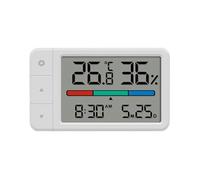 Lonrtesw Thermomètre Capteur de la Station Météo Numérique de L'Horloge Multi-Fonctions Thermomètre
