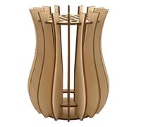Lonrtesw Vase, Vase Puzzle en Bois, Présentoir de Blocs de Construction de Faux Bouquets, Cadeau pour Les Amateurs de Fleurs