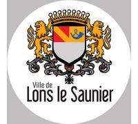 Lons-Le-Saunier (5x5cm) - Sticker/Autocollant