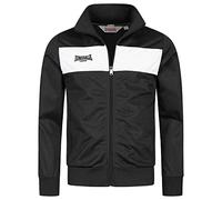 Lonsdale Alnwick Veste de survêtement, Noir/Blanc, XS Hommes