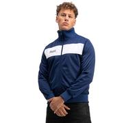 Lonsdale Alnwick Veste de survêtement, Bleu Marine/Blanc, 3XL Homme