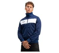 Lonsdale Alnwick Veste de survêtement, Bleu Marine/Blanc, L Homme