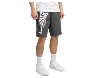 Lonsdale Alresford Shorts, Anthracite/Blanc, 3XL Homme
