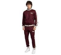 Lonsdale Ashwell Survêtement, Oxblood/écru, M Hommes