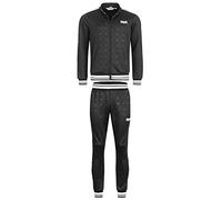 Lonsdale ASHWELL Sweatshirt, Black/White, S Men's