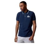 Lonsdale Ballygalley Polo, Bleu Marine/Blanc, XL Homme
