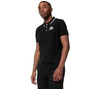 Lonsdale Ballygalley Polo, Noir/Blanc, XXXL Homme