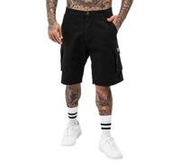 Lonsdale Balrath Short Cargo, Noir/Gris, XXXL Homme