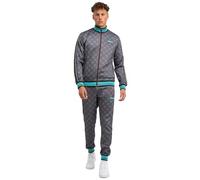 Lonsdale Before 8 Tracksuit Gris XL Homme