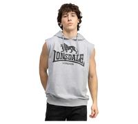 Lonsdale Bignor Sweat à capuche sans manches L, gris, L