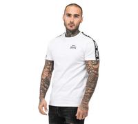Lonsdale Brindister T-Shrit, Blanc/Noir, L Homme