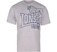 Lonsdale Brixworth Short Sleeve Shirt Gris XL Homme