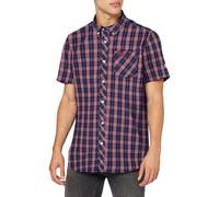 Lonsdale Brixworth T-Shirt, Red/White/Dark Blue, M Homme