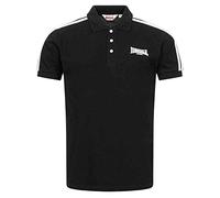 Lonsdale Brochel Polo, Noir/Blanc, XL Homme 117375