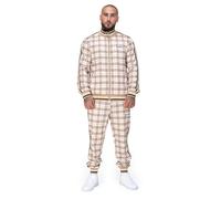 Lonsdale CAMROSS Survêtement pour homme Coupe ajustée Sable/Brown/écru 3XL