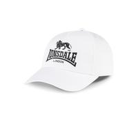 Lonsdale Casquette Norbury pour Homme, Blanc/Noir, Taille Unique