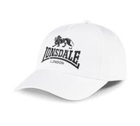 Lonsdale Norbury Casquette, Blanc/Noir, Taille Unique Hommes