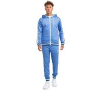Lonsdale Chain Track Survêtement, Bleu Marine/Bleu Layette, S Hommes