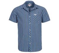 Lonsdale Chemise manches courtes Brixworth Bleu Homme Taille L
